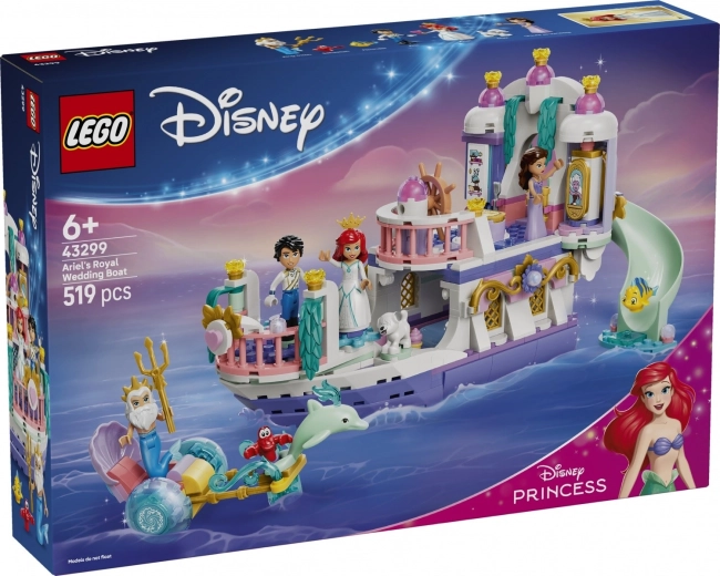 LEGO Disney Princess kraljevski svadbeni brod Ariel