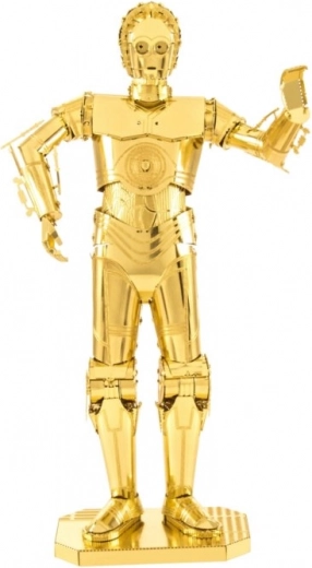 Metalni 3D set Star Wars: C-3PO (zlatni)