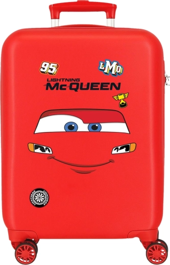 Dječji tvrdi kofer Cars Munja McQueen crvene boje, 50 cm, 33 l