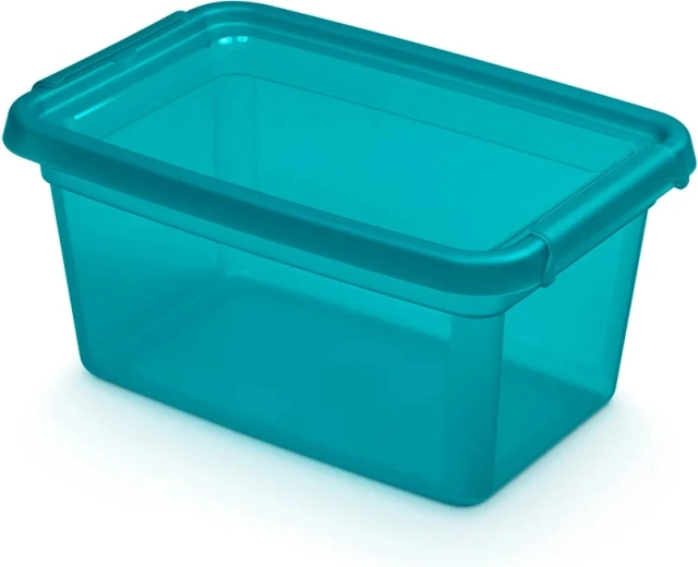 Basestore spremna kutija s poklopcem i kopčama Ocean 4,5 l