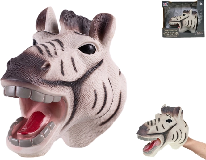 Lutka za ruku zebra 18 cm