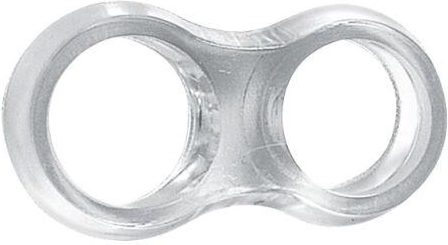 Prigušivač udara za kvaku 42 × 15 mm, plast, 4 kom