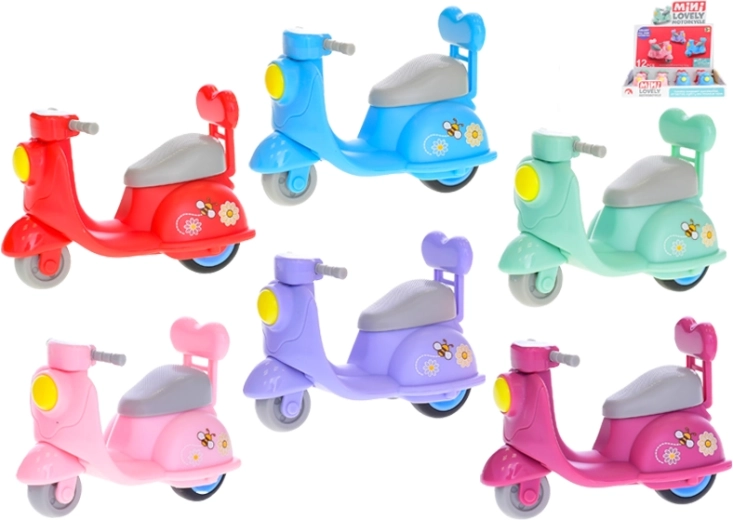 Igračka skuter s povratnim mehanizmom 8 cm