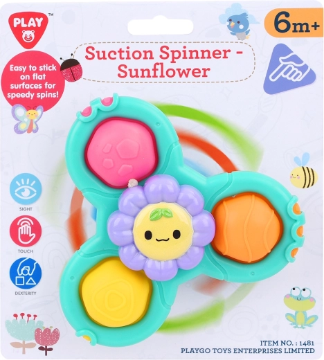 Playgo usisni spiner suncokret