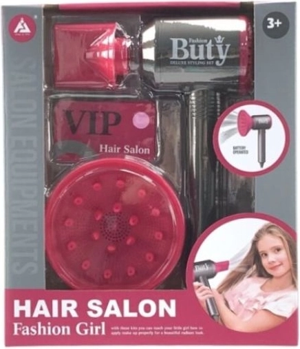 Dječji frizerski set sa zvučnim fenom Hair salon – Fashion girl