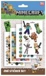 Minecraft set naljepnica 200 kom