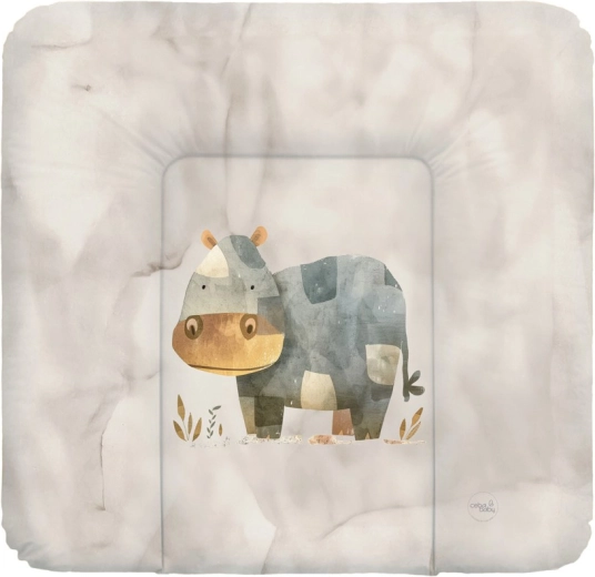 Ceba Baby mekana podloga za presvlačenje Basic Cosy Hippo 75 × 72 cm