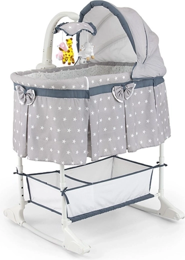 Multifunkcionalna kolijevka i krevetić Milly Mally Sweet Melody Star
