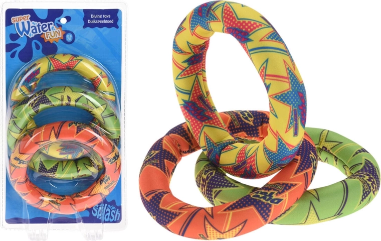 Vodeni neoprenasti prsteni 13 cm, set 3 kom