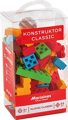 Classic Soft Building Blocks, 55 Pieces