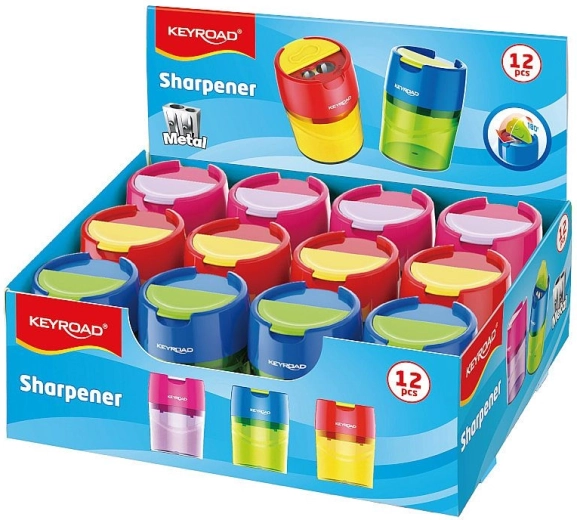 Keyroad Robby Duo Sharpener with Container