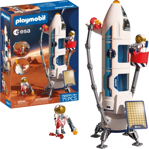 Playmobil ESA istraživačka raketa za Mars s astronautima i dodacima, 71 dijelova