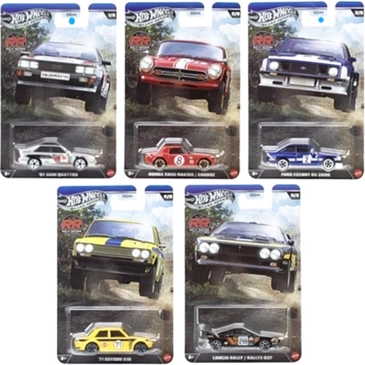 Hot Wheels Silver Series – kolekcionarski model LANCIA Rally 1:64