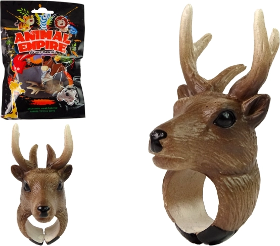 Prsten s glavom jelena za djecu