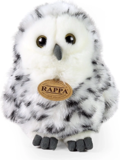 Rappa Plush Owl 17 cm eco-friendly