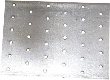 Spojna ploča 120 × 60 mm, čelik 2,0 mm