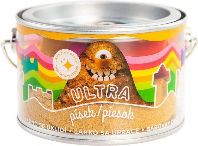 Ultra pijesak s gliterima 200 g – zlatni