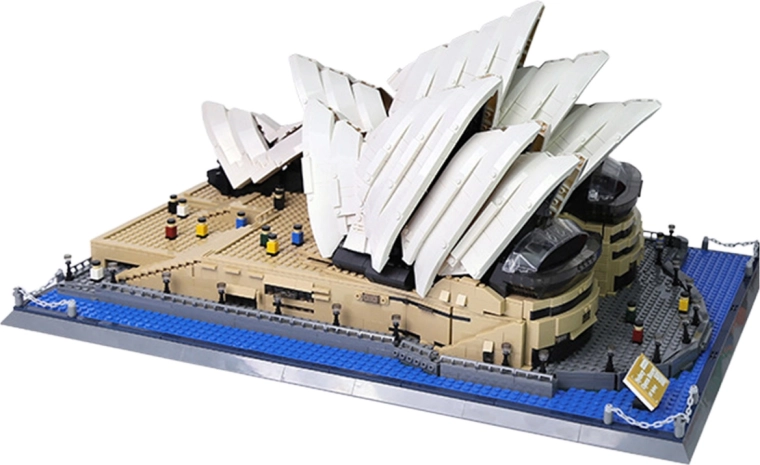 Konstruktorski set Zgrade – Opera u SYDNEYJU, 2937 dijelova