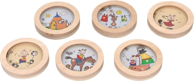 Drvena igra vještina - Vesele figurice