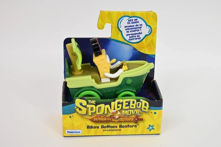SpongeBob filmsko vozilo – gusarski brod na kotačićima s figuricom