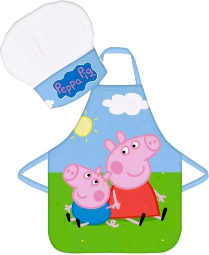 Peppa Pig cooking set (apron and chef’s hat)