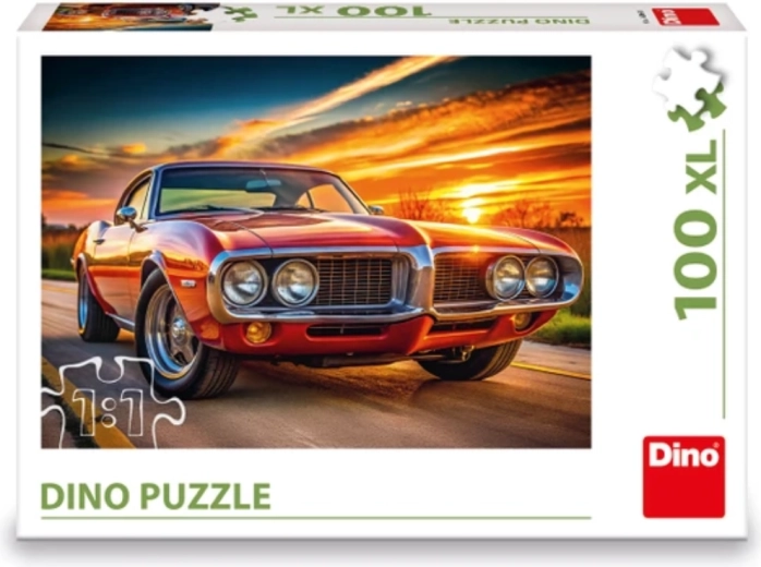 Dino puzzle Firebird pri zalasku sunca XL 100 dijelova