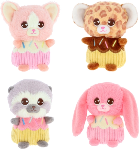 Mirisni plišani cupcakovi KEEL 16 cm – 4 vrste