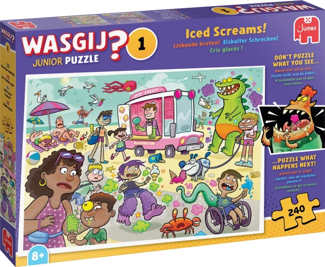 Jumbo puzzle Wasgij Junior 1: Ledeni krikovi! 240 dijelova