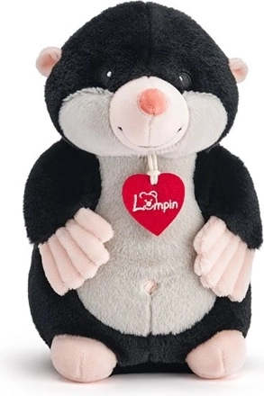 Woodyland Lumpin plišani krt Kubuš crni 25 cm