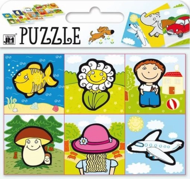 Dječje puzzle Gdje što pripada? Jiri Models