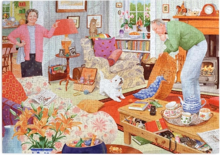 House of Puzzles Mystery of the Lost Glasses Puzzle, 1000 Pieces