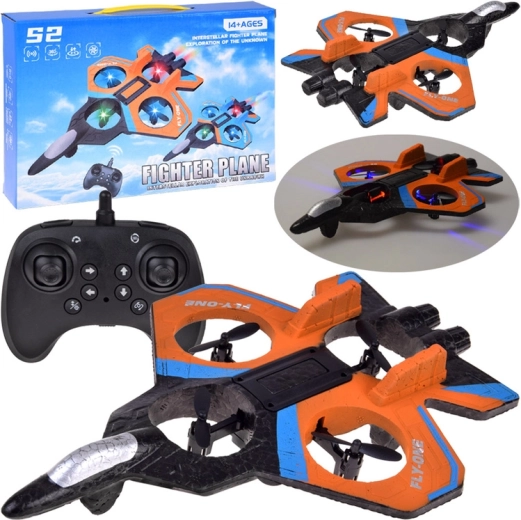 RC dron s LED osvjetljenjem i 360° flipovima za početnike