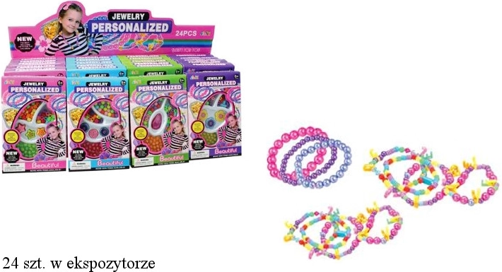 Šarene perlice sa špagicama za izradu narukvica i ogrlica