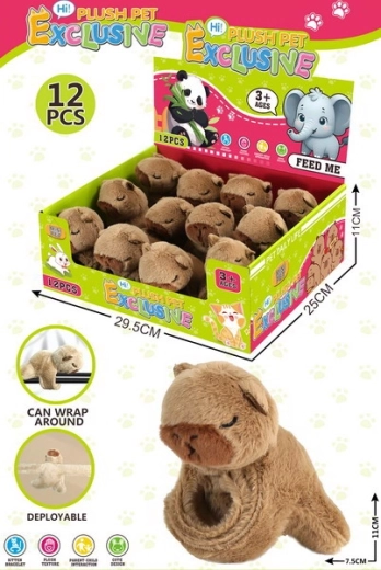 Plišani narukvica kapibara 11 × 7,5 cm