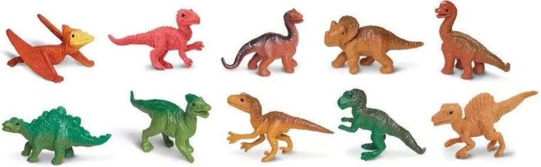 Safari Ltd. baby dinosaurs – set of 48 figurines