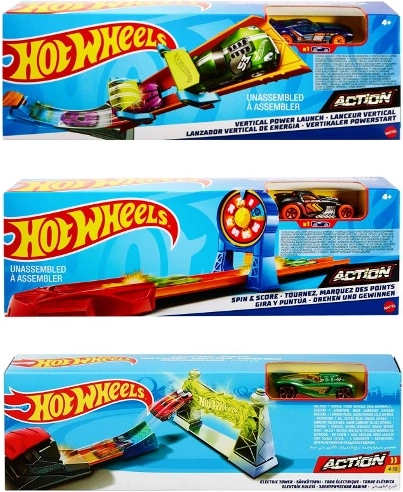Hot Wheels osnovni izazovi – staza s petljom i lanserom