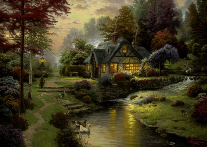 Slagalica Kuća u Zavoju 1000 Dijelova