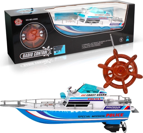 RC policijski čamac - 4-kanalni