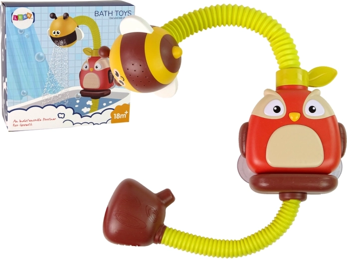 Kupališna igračka sovičica s prskalicom u obliku pčelice