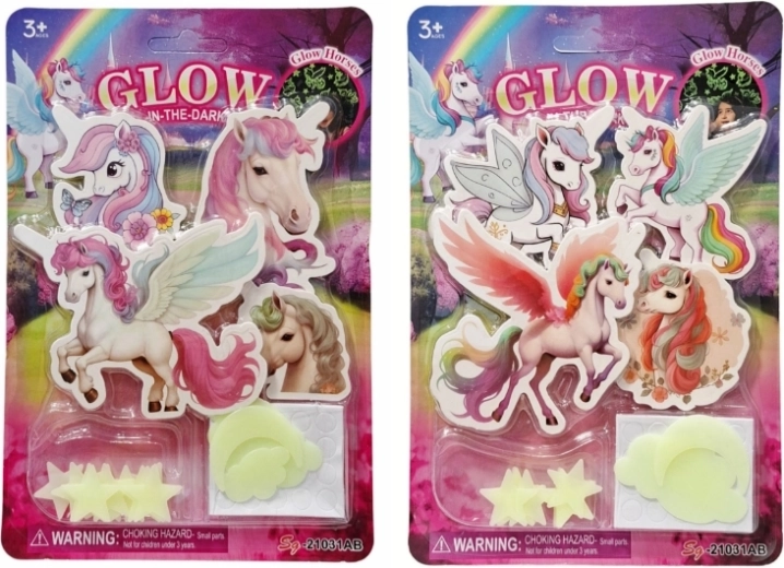 Svjetleće zidne dekoracije jednoroga