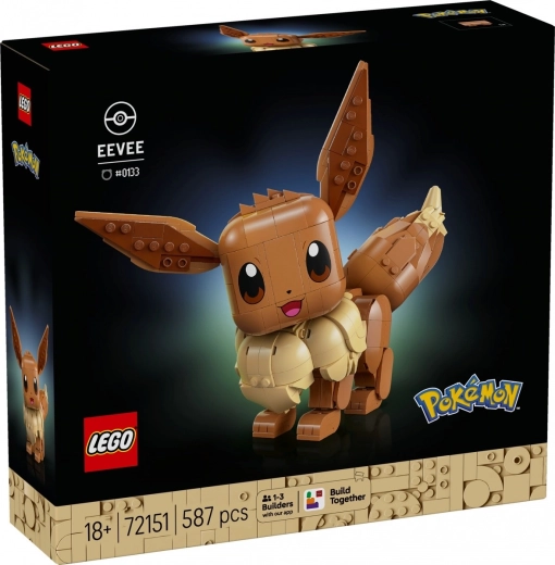 LEGO Pokémon Eevee građevinski set za odrasle