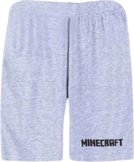 Minecraft Grey Shorts