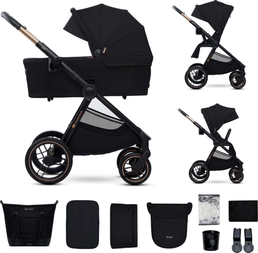Kinderkraft kombinirana kolica Nea 2 2u1 midnight black