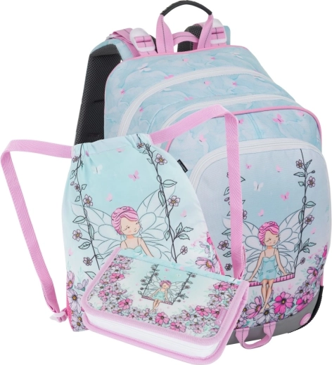 Bagmaster Alfa 25 school set for first-graders – fairy