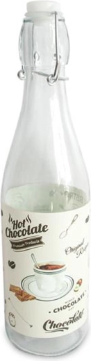 Staklena boca s patentnim zatvaračem TORO 540 ml Café Bistro