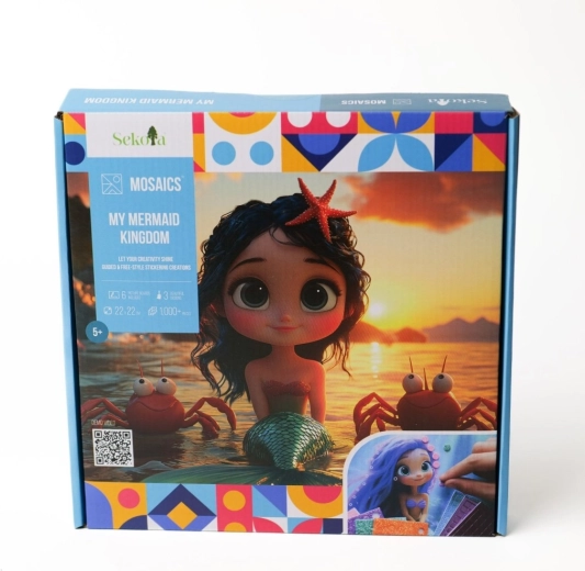 Sekoia mozaik kreativni set My mermaid kingdom