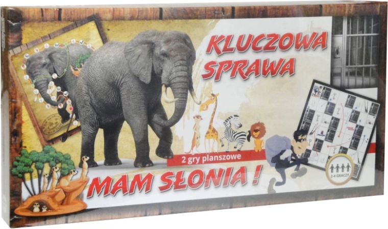 Dvoje obiteljske društvene igre: Ključna stvar i Imam slona