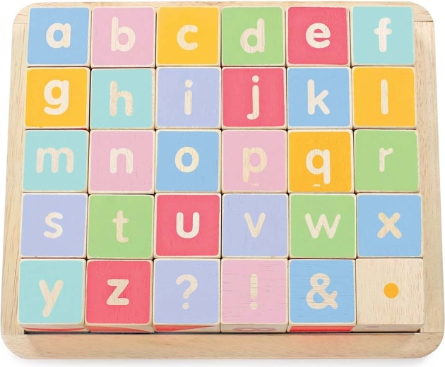 Drvene edukativne kocke ABC Le Toy Van