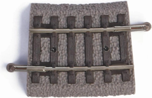 Piko zakrivljena tračnica R1 7,5° s podlogom H0