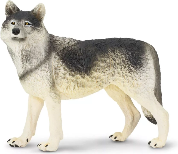 Safari Ltd. Gray Wolf Figurine - 1 piece